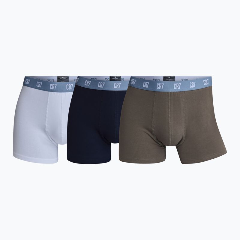 Vyriškos trumpikės CR7 Basic Trunk 3 poros 712 multicolour