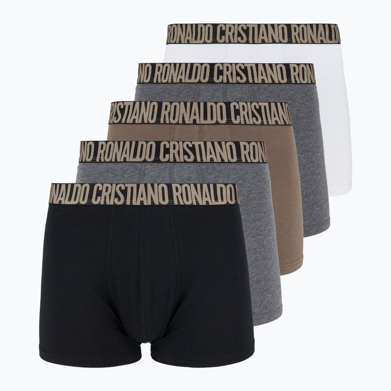 Vyriškos trumpikės CR7 Basic Trunk 5 par multicolur