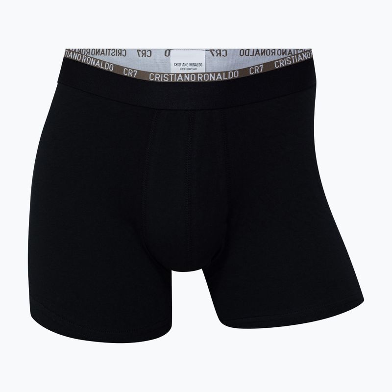 Vyriški CR7 Basic Trunk boksininkų šortai 3 poros 2763 black 2