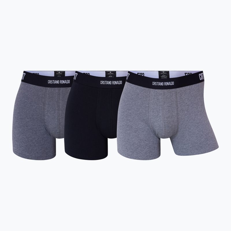 Vyriški bokseriai CR7 Basic Trunk 3 poros multicolour