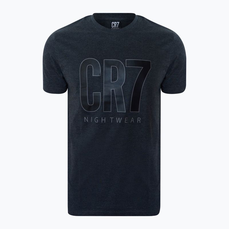Vyriška pižama CR7 Pyjama Short dark grey melange 2