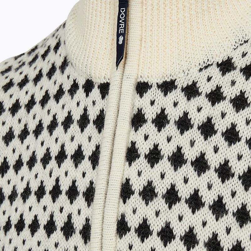 Vyriškas megztinis Dovre Knitted Half Zip Pullover beige 3
