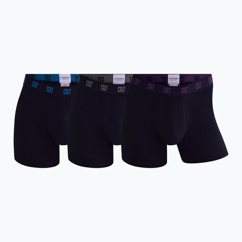 Vyriškos trumpikės CR7 Basic Trunk 3 multicolour pairs 2