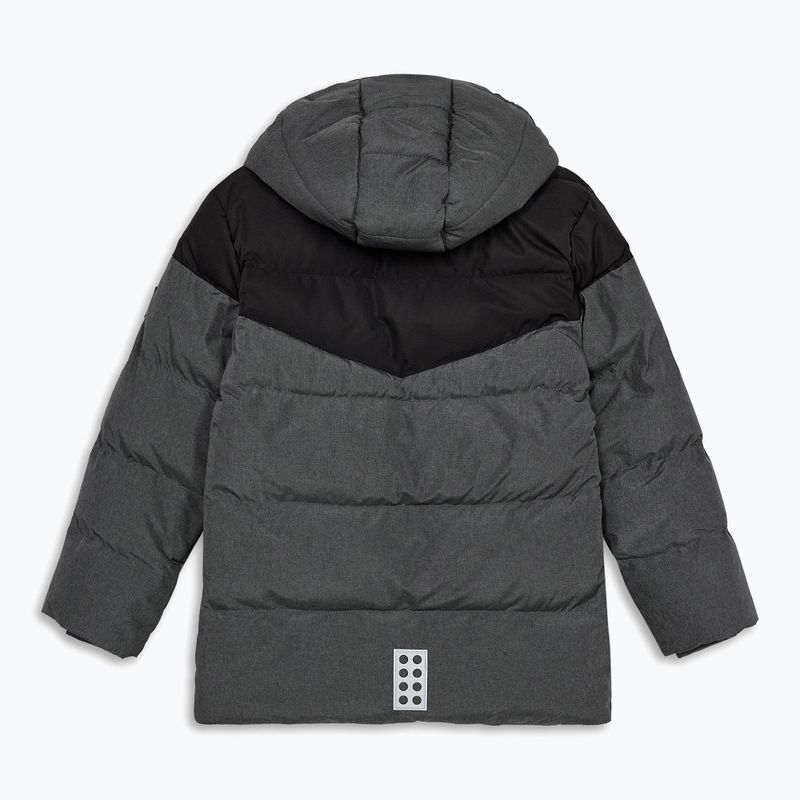 Šilta striukė vaikams LEGO Lwjebel 733 dark grey melange 2