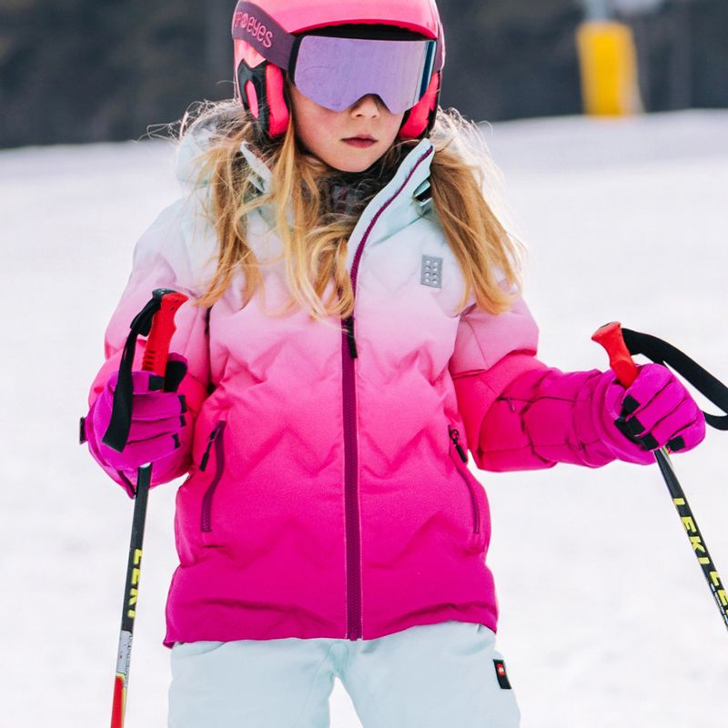 Vaikiška slidinėjimo striukė LEGO Lwjested 709 fuchsia 9