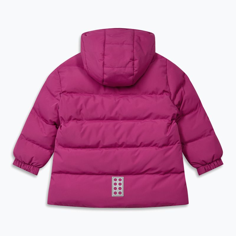 Šilta striukė vaikams LEGO Lwjojo 704 fuchsia 2