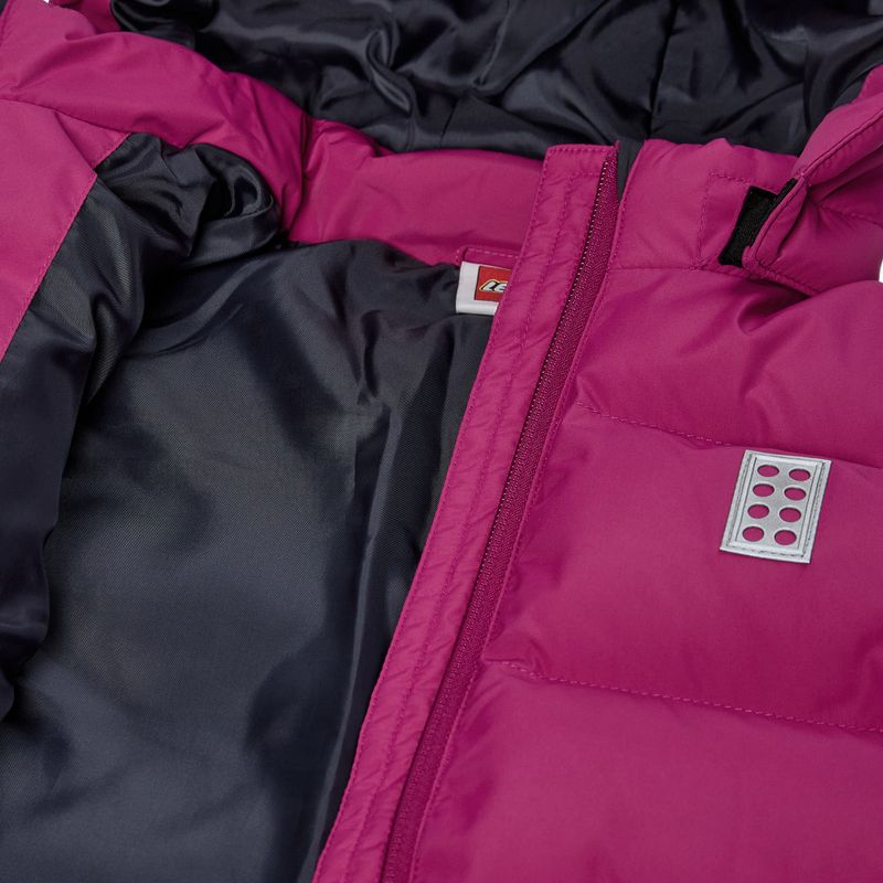 Šilta striukė vaikams LEGO Lwjojo 704 fuchsia 4