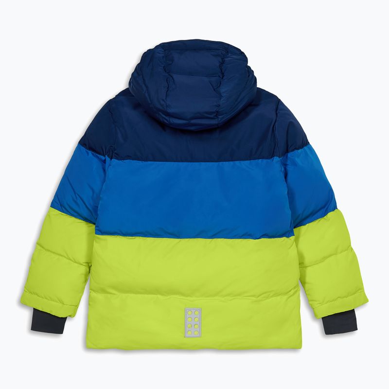 Vaikiška slidinėjimo striukė Lego Lwjaz 805 lime green 2