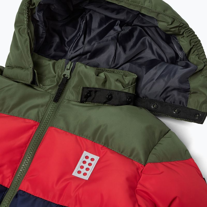 Vaikiška striukė LEGO Lwjipe 705 dark green 3