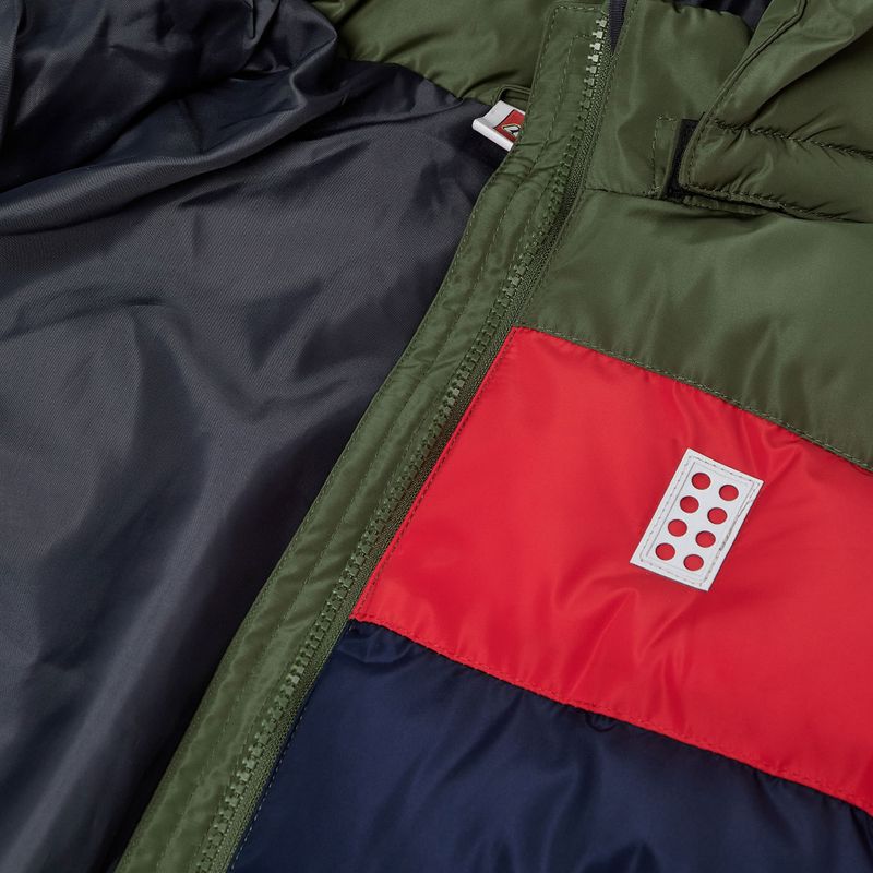 Vaikiška striukė LEGO Lwjipe 705 dark green 5