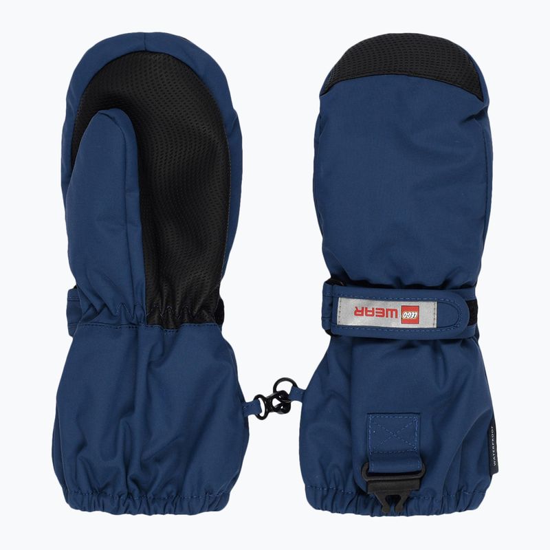 Vaikiškos slidinėjimo pirštinės LEGO Lwatlin 706 dark blue 2