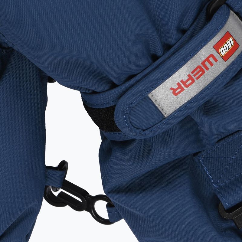 Vaikiškos slidinėjimo pirštinės LEGO Lwatlin 706 dark blue 3