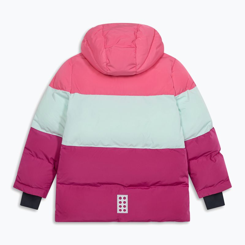 Vaikiška slidinėjimo striukė Lego Lwjaz 805 pink 2