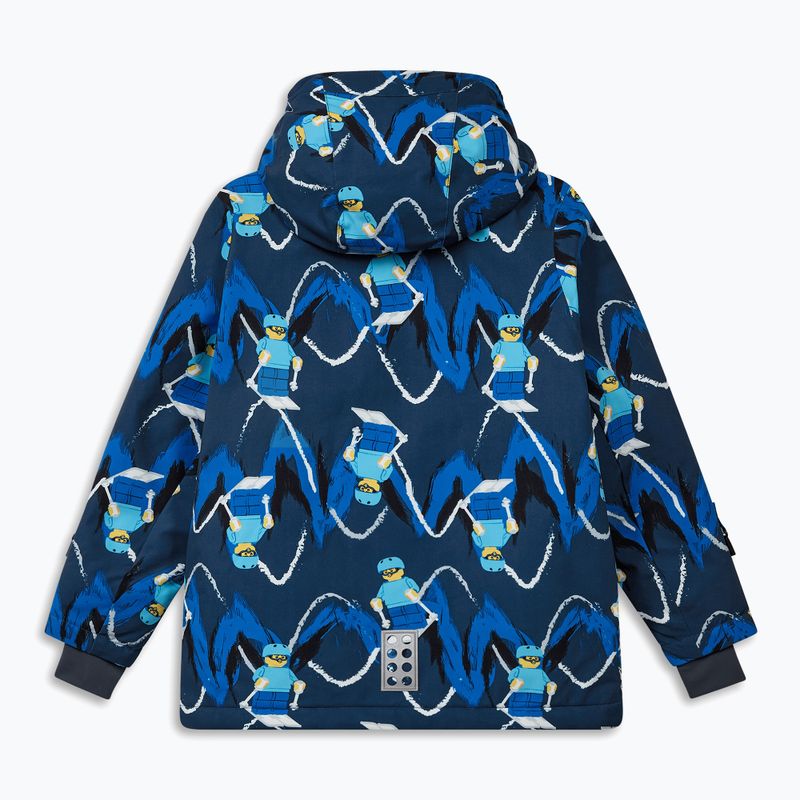 Vaikiška slidinėjimo striukė LEGO Lwjian 704 dark blue 2