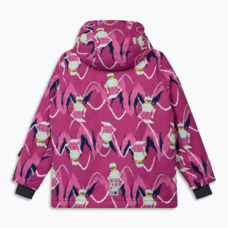 Vaikiška slidinėjimo striukė LEGO Lwjian 704 fuchsia 2