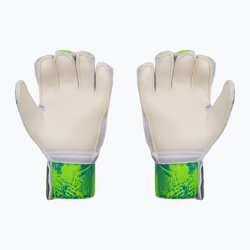 SELECT vaikiškos vartininko pirštinės 04 Protection 2019 mėlyna-žalia 500050 2