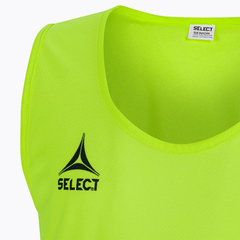 Skiriamieji marškinėliai senior SELECT Basic geltoni 6841003555 3