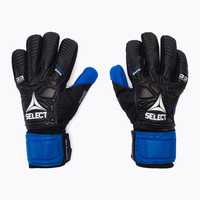 Vartininko pirštinės SELECT 33 Allround V21 mėlyna/juoda 500057