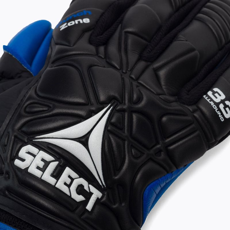 Vartininko pirštinės SELECT 33 Allround V21 mėlyna/juoda 500057 3