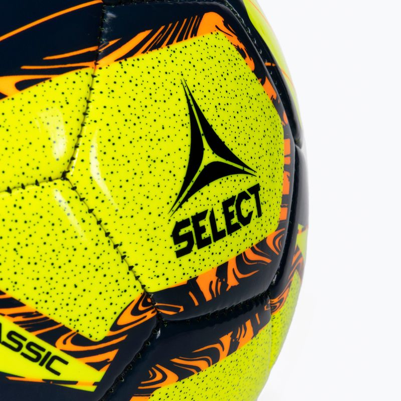 SELECT Classic V22 yellow 160055 dydis 4 futbolo 3