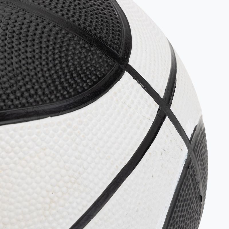 Vaikų krepšinio kamuoliai SELECT Basketball Street v23 white/black 7 dydžio 3