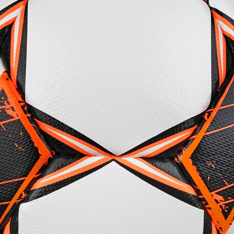 SELECT Flash Turf futbolo kamuolys v23 baltas/oranžinis 110047 dydis 4 3