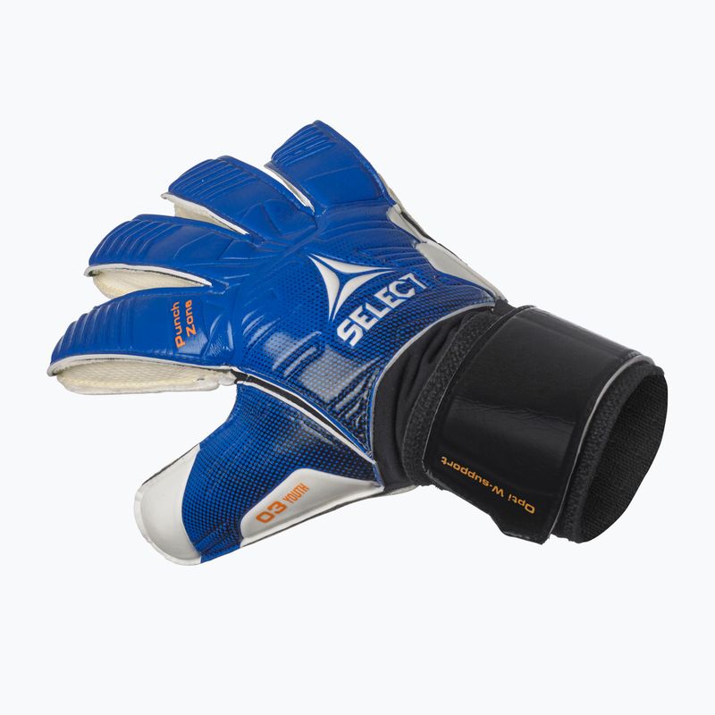 Vaikiškos vartininko pirštinės SELECT 03 Youth v23 blue/white 7