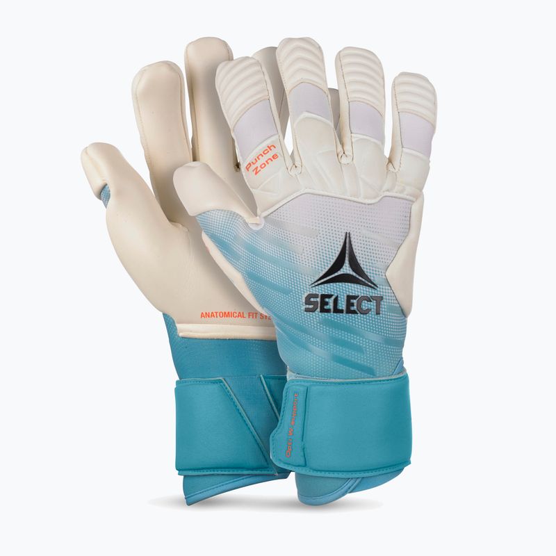 Vartininko pirštinės SELECT 88 Pro Grip Aqua v23 turquoise/white