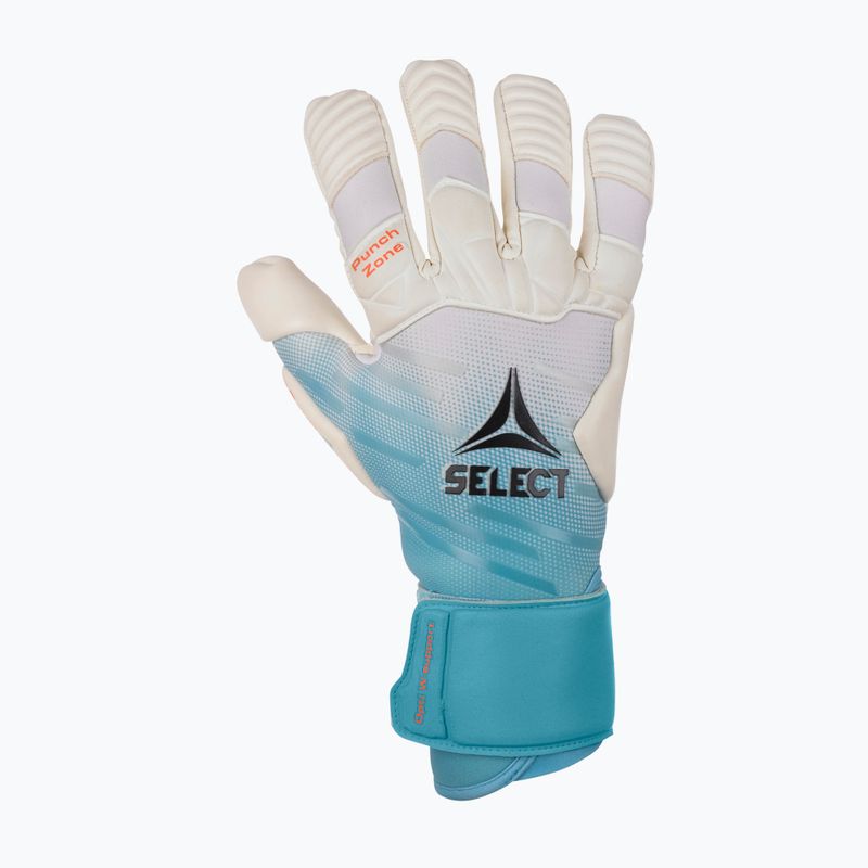 Vartininko pirštinės SELECT 88 Pro Grip Aqua v23 turquoise/white 2