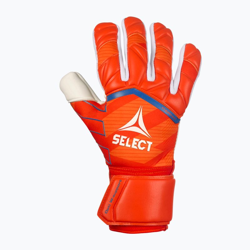 SELECT 77 Super Grip v24 oranžinės/baltos vartininko pirštinės 2