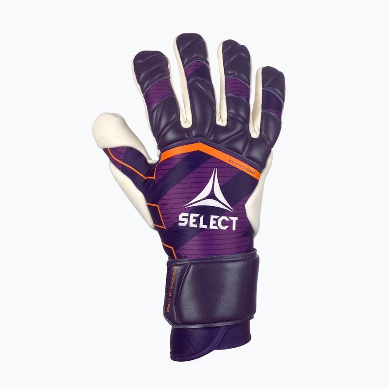 SELECT 88 Pro Grip v24 violetinės/baltos vartininko pirštinės 2