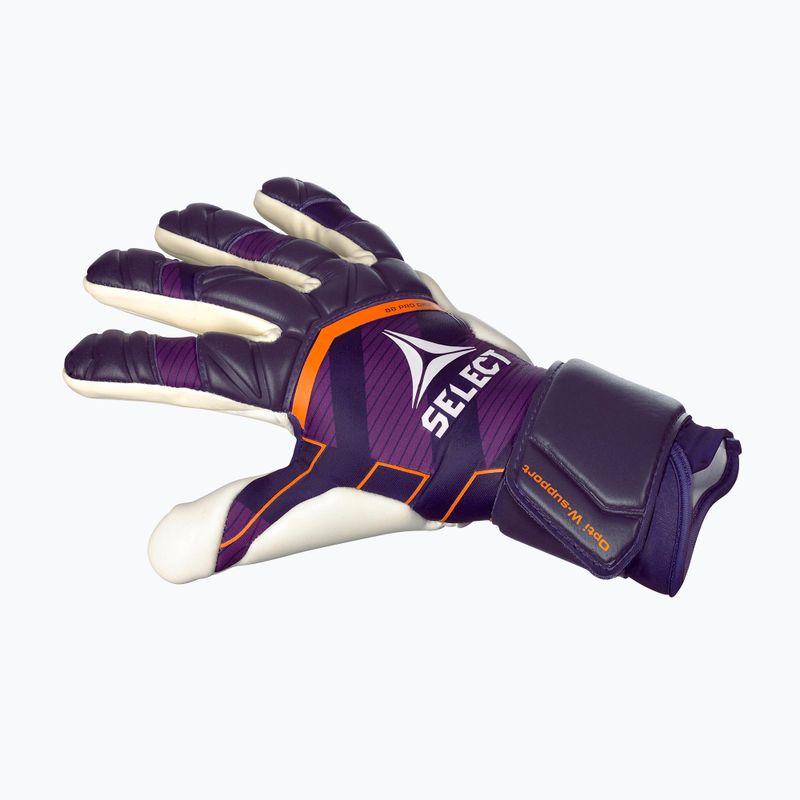 SELECT 88 Pro Grip v24 violetinės/baltos vartininko pirštinės 4