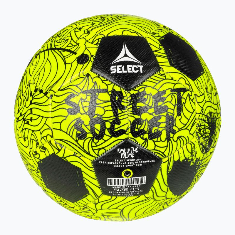 SELECT Street Futbolo kamuolys v24 geltonas/juodas 4,5 dydžio 2