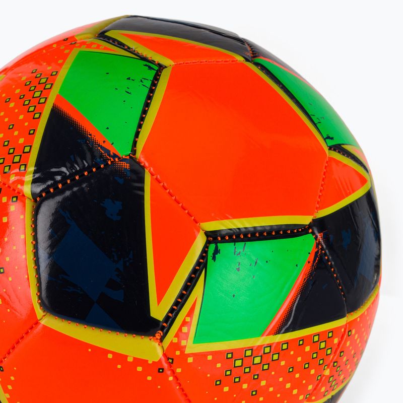 SELECT Classic v24 oranžinis/žalias futbolo kamuolys, dydis 4 3
