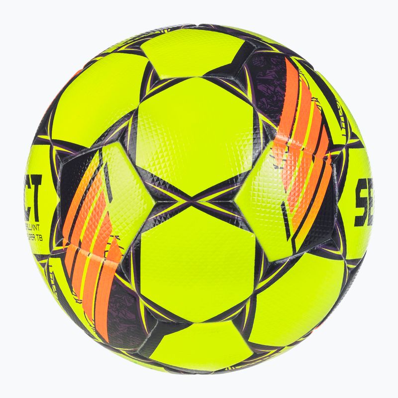 SELECT Brillant Super TB v24 yellow 5 dydžio futbolo kamuolys 3