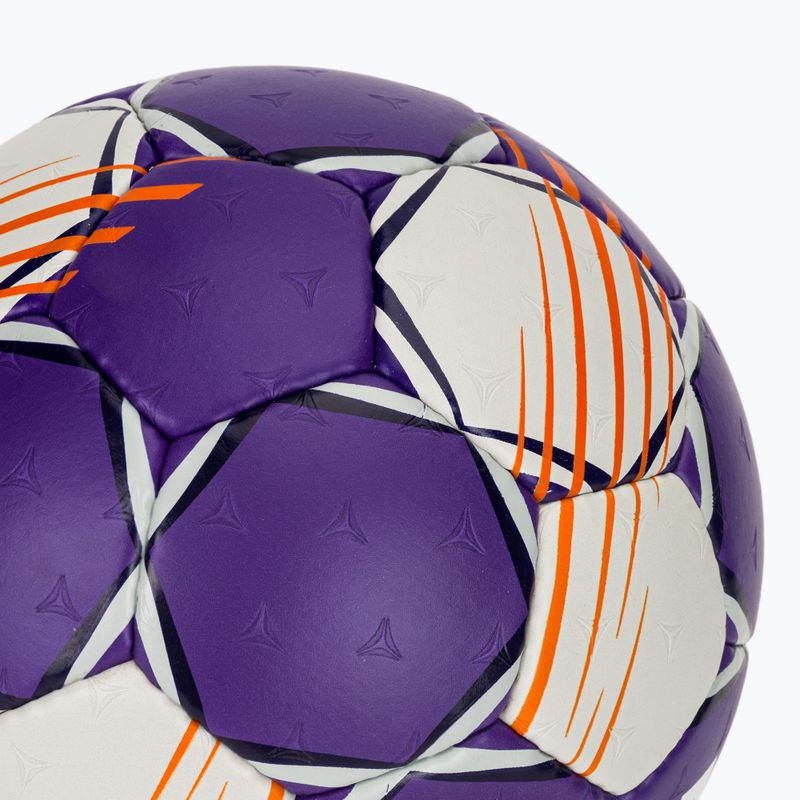 Rankinio kamuolys SELECT Ultimate v24 Official EHF grey/purple dydis 3 3