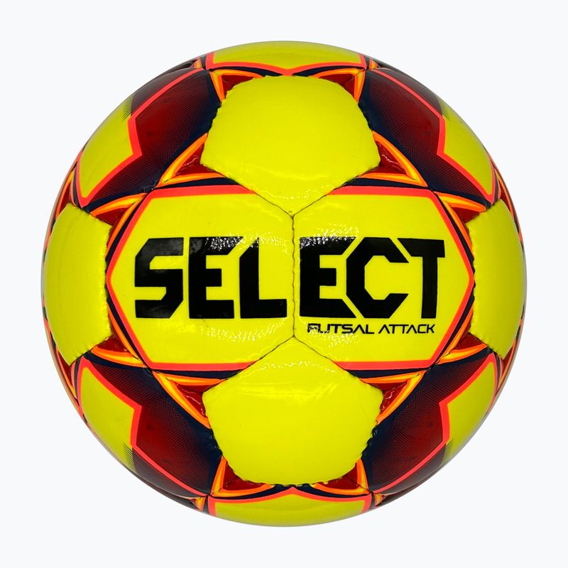 Futbolo kamuolys SELECT Futsal Attack v24 yellow dydis 4