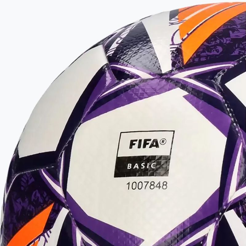 Futbolo kamuolys SELECT Brillant Training DB Betclic 1 Liga v24 white/purple 3