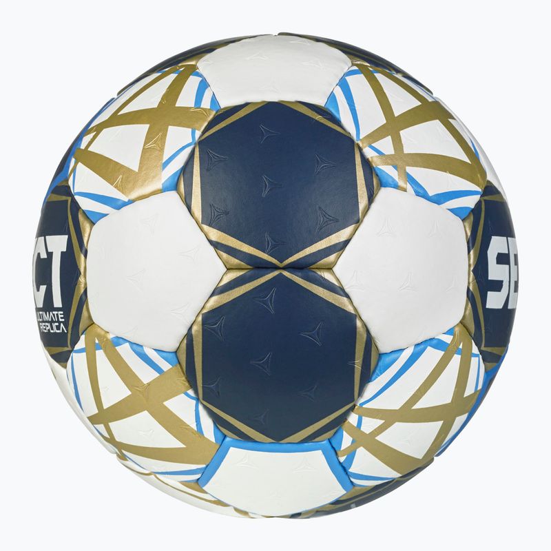 Rankinio kamuolys SELECT Replica EHF Champions League black/white dydis 0 3