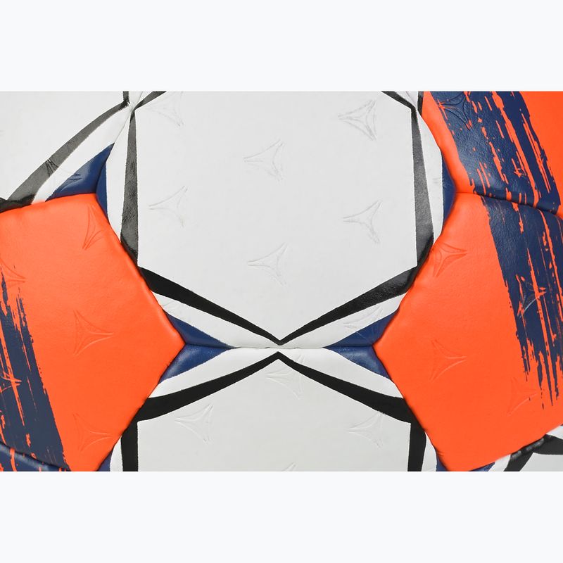 Rankinio kamuolys SELECT Replica EHF European League V2 white/red dydis 3 3