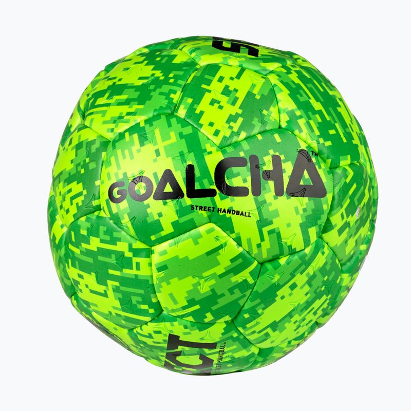 Vaikiškas rankinio kamuolys SELECT Goalcha Street v25 green dydis 0 2