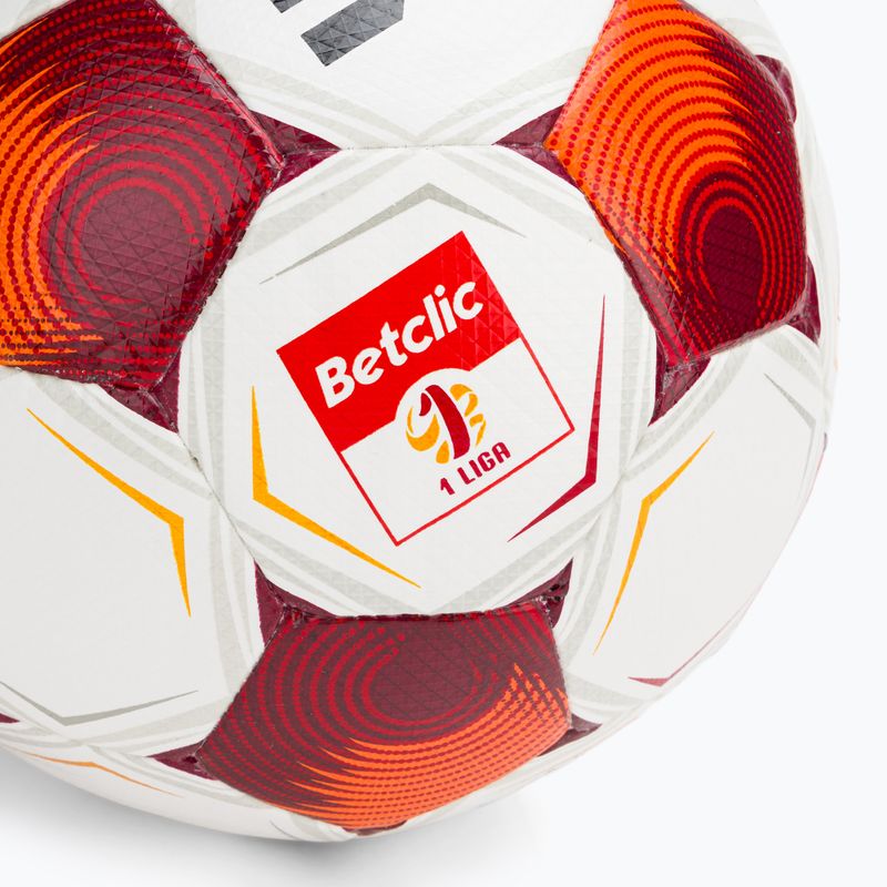 Futbolo kamuolys SELECT Brillant Training Betclic v25 white/red dydis 5 3