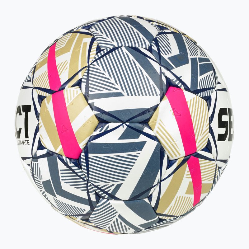 Rankinio kamuolys SELECT Ultimate EHF Champios League LM V26 Replica rozmiar 2 white/red 3