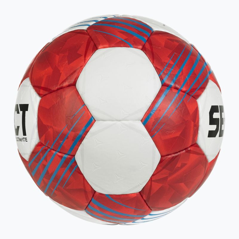Rankinio kamuolys SELECT Ultimate EHF V26 Official rozmiar 3 white/blue/gold 3