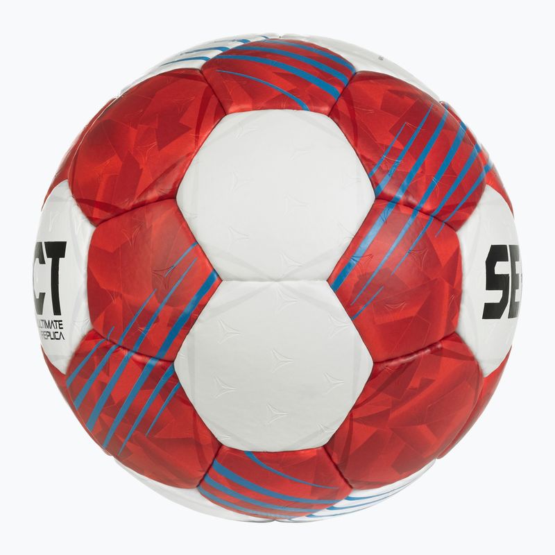 Rankinio kamuolys SELECT Ultimate EHF V26 Official rozmiar 0 white/blue/gold 3
