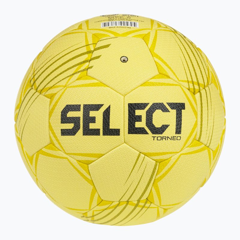 Rankinio kamuolys SELECT Torneo DB EHF V26 size 0 yellow 2