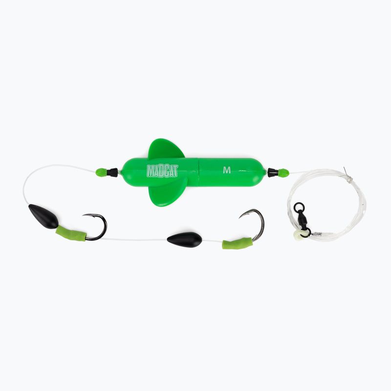 Rinkinys šamui MADCAT Screaming Profi River Rig Worm & Squid 2