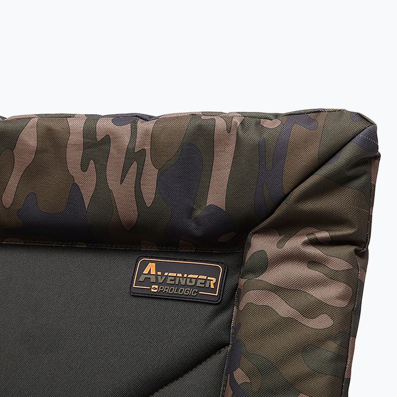 Prologic Avenger Comfort Camo kėdė su atramomis ir užvalkalais žalia PLB026 2