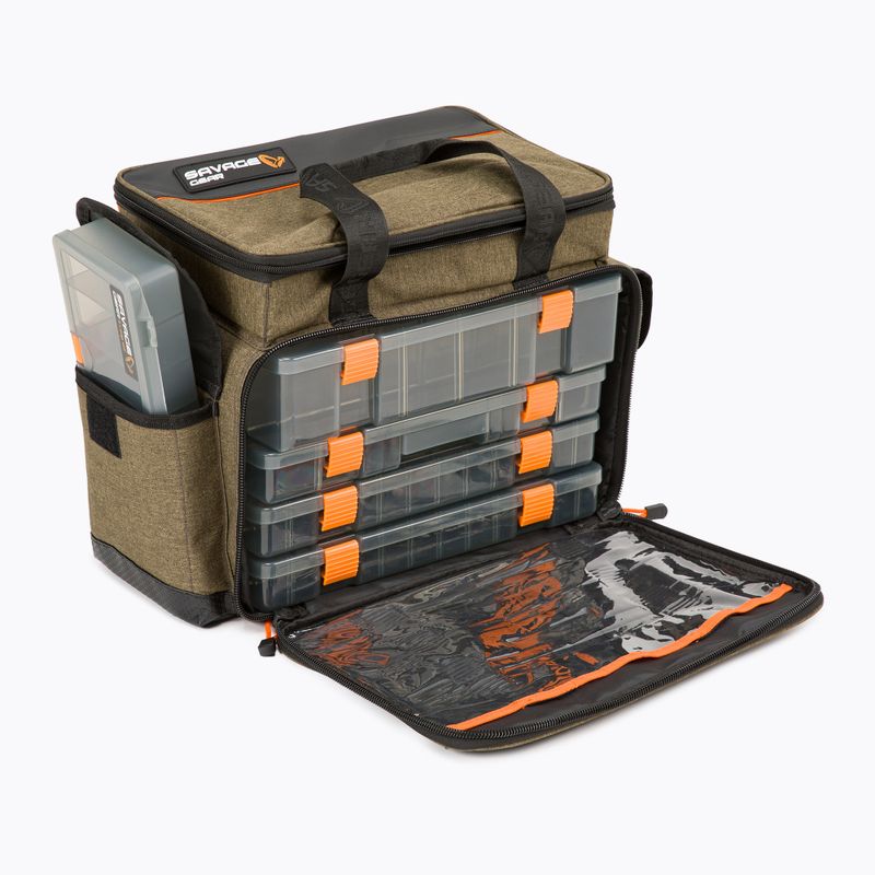 Savage Gear Specialist Lure Bag 6 dėžutės rudos spalvos 74236 10