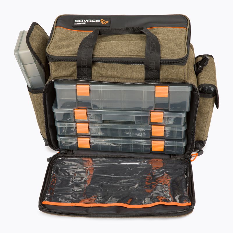 Savage Gear Specialist Lure Bag 6 dėžutės rudos spalvos 74236 12